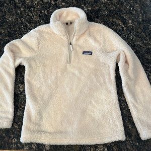 Patagonia Quarter Zip Fleece Sherpa Pullover Women’s Size Medium